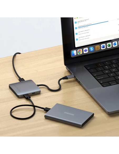 Satechi - Hub - Z Power Delivery - 4 X Usb-C 3.2 Gen 2 - Komputer Stacjonarny