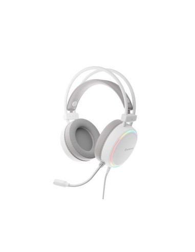Słuchawki/Zestaw Słuchawkowy Genesis Nsg-2308 Przewodowa Opaska Na Głowę Gaming Usb Typu-A Biały