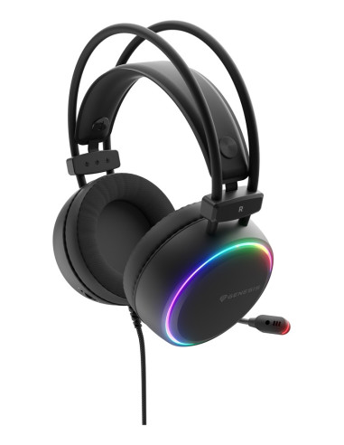 Słuchawki/Zestaw Słuchawkowy Genesis Nsg-2307 Przewodowa Opaska Na Głowę Gaming Usb Typu-A Czarny