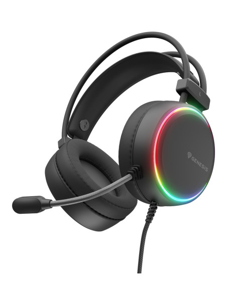 Słuchawki/Zestaw Słuchawkowy Genesis Nsg-2307 Przewodowa Opaska Na Głowę Gaming Usb Typu-A Czarny