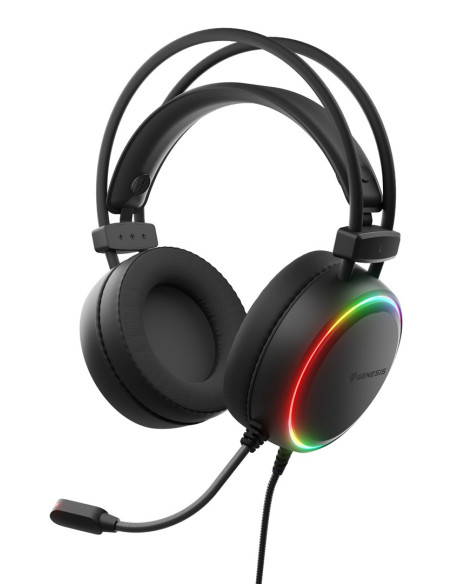 Słuchawki/Zestaw Słuchawkowy Genesis Nsg-2307 Przewodowa Opaska Na Głowę Gaming Usb Typu-A Czarny