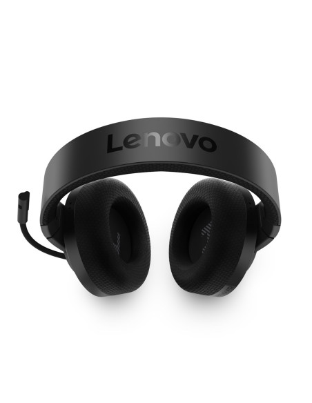 Zestaw Słuchawkowy Do Gier Lenovo H210, Wbudowany Mikrofon, 3,5 Mm, Czarny
