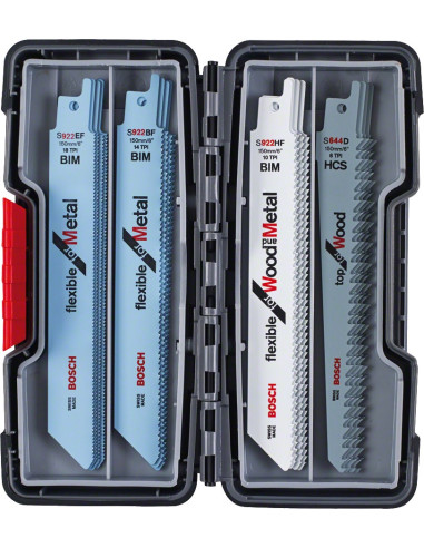 Bosch 2 607 010 902 Wyrzynarka, Piła Wyrzynarkowa Oraz Ostrze Do Piły Tarczowej Brzeszczot Do Piły 20 Szt.