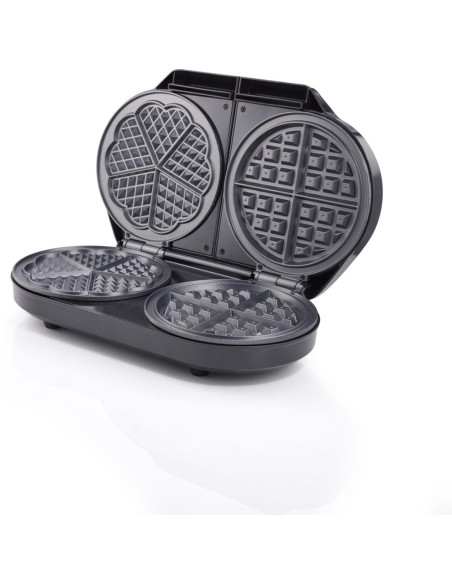 Grill Elektryczny Gorenje Mini Grill, Talerz Waflowy, Wm1400Sb, 1400 W, Średnica 18 Cm, Czarny