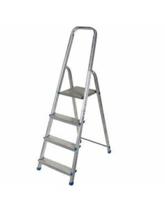 Awtools Drabina Aluminiowa Wolnostojąca 4 Stopnie, 150 Kg 2