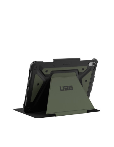 Urban Armor Gear Uag - Etui Z Klapką Do Tabletu - Odporne - Poliuretan (Pu) - Oliwkowe - Do Apple 11-Calowy Ipad Air M2 Wi-Fi, M