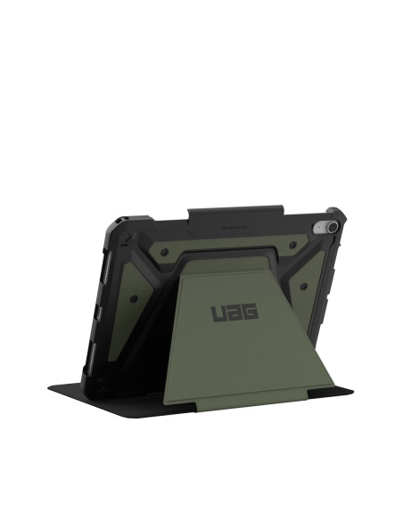 Urban Armor Gear Uag - Etui Z Klapką Do Tabletu - Odporne - Poliuretan (Pu) - Oliwkowe - Do Apple 11-Calowy Ipad Air M2 Wi-Fi, M