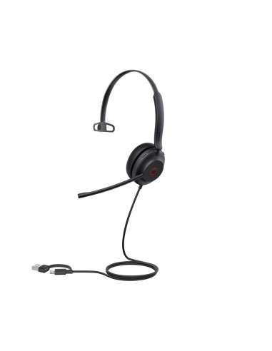 Zestaw Słuchawkowy Yealink Uh35 Mono Teams Usb-C/A Przewodowy