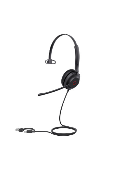 Zestaw Słuchawkowy Yealink Uh35 Mono Teams Usb-C/A Przewodowy