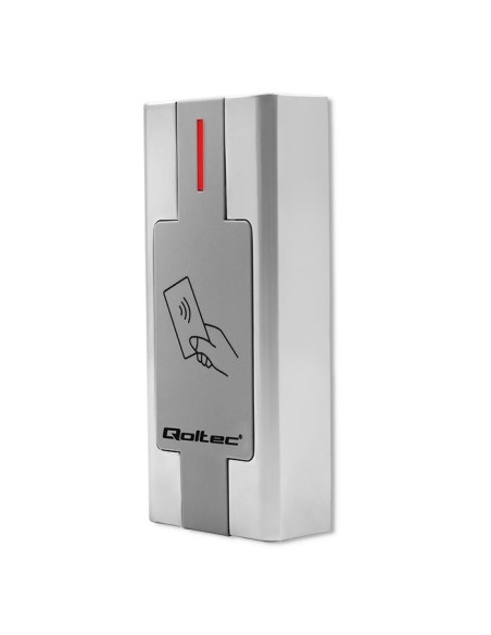 Qoltec Zbliżeniowy Czytnik Kart I Breloków Rfid | Metalowa Obudowa