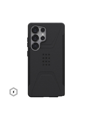 Uag Civilian Pro - Obudowa Ochronna Do Samsung Galaxy S25 Ultra 5G Z Wbudowanym Modułem Magnetycznym (Black)