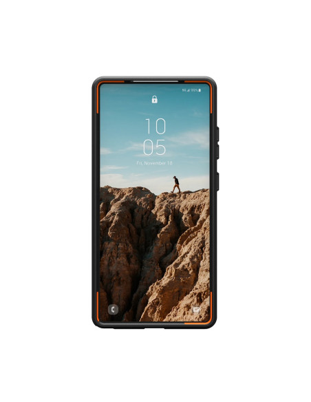Uag Civilian Pro - Obudowa Samsung Galaxy S25 Ultra 5G Z Modułem Magnetycznym (Oliwkowy/Pomarańczowy)