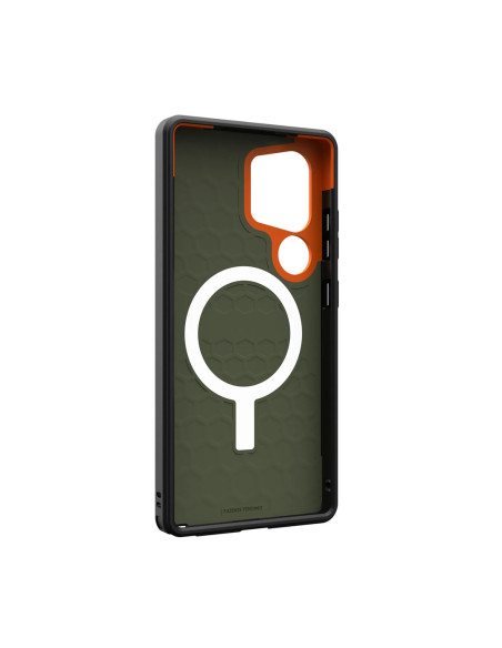 Uag Civilian Pro - Obudowa Samsung Galaxy S25 Ultra 5G Z Modułem Magnetycznym (Oliwkowy/Pomarańczowy)