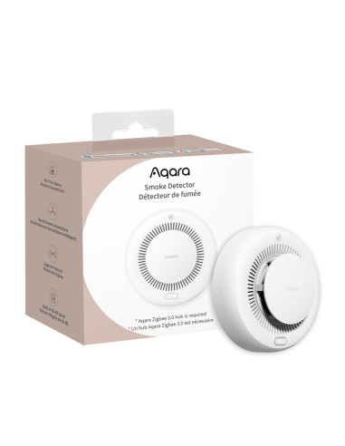 Aqara Sd-S01D Inteligentny Czujnik Dymu Fotoelektryczne Czujniki Odbicia Połączenia Bezprzewodowe