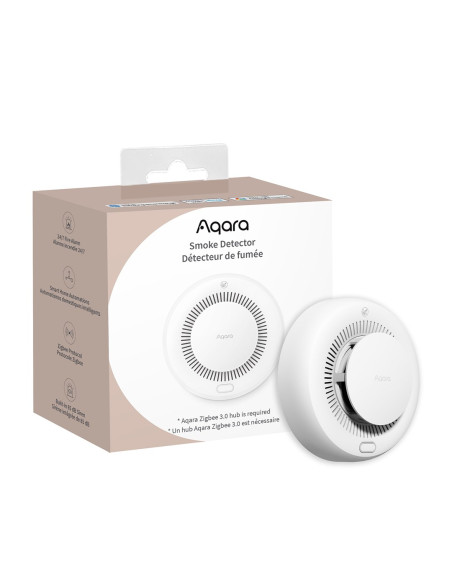 Aqara Sd-S01D Inteligentny Czujnik Dymu Fotoelektryczne Czujniki Odbicia Połączenia Bezprzewodowe