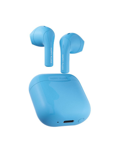 Słuchawki Bluetooth Happy Plugs, Model Joy, True Wireless, Kolor Niebieski