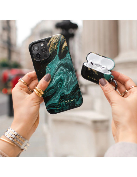 Burga Tough Magsafe - Obudowa Ochronna Do Iphone 15 Pro Kompatybilna Z Magsafe (Emerald Pool)