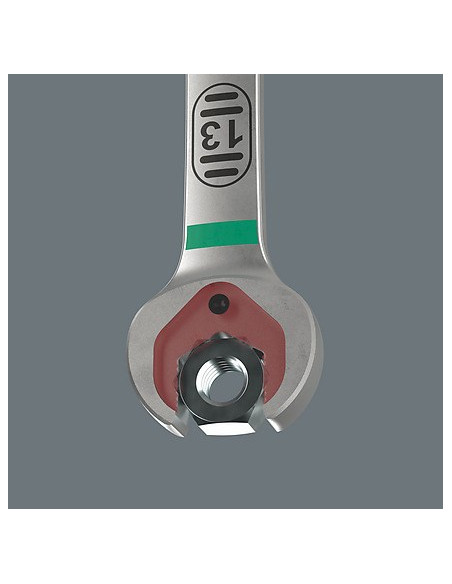 Klucz Płasko-Oczkowy Z Grzechotką Joker Długi 17*304,5 Mm