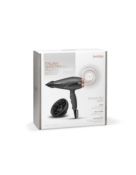 Babyliss Smooth Pro 2100 2100 W Czarny, Różowe Złoto