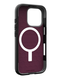Uag Civilian Magsafe - Obudowa Ochronna Do Iphone 16 Pro Kompatybilna Z Magsafe (Bordeaux)