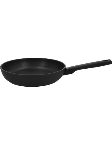 Demeyere Alu Comfort 3 Koekenpan Duraslide 40851-134-0 Patelnia Okrągła 24 Cm Czarna