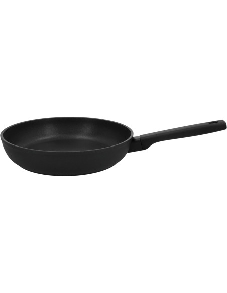 Demeyere Alu Comfort 3 Koekenpan Duraslide 40851-134-0 Patelnia Okrągła 24 Cm Czarna
