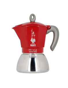 Bialetti Kawiarka New Moka Induction 4Tz Czerwona