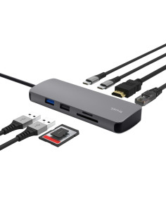 Adapter Trust Dalyx 8-In-1 Multiport 2