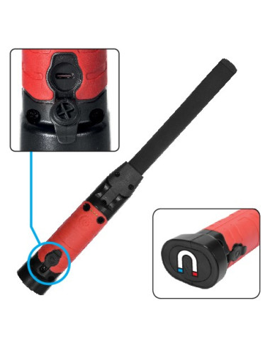 Yato Yt-08518 Oświetlenie Robocze Led 8 W Czarny