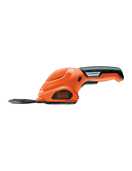 Black & Decker Gsl200 Akumulatorowe Nożyce Do Trawy 8 Cm Czarny, Pomarańczowy Lit 3,6 V