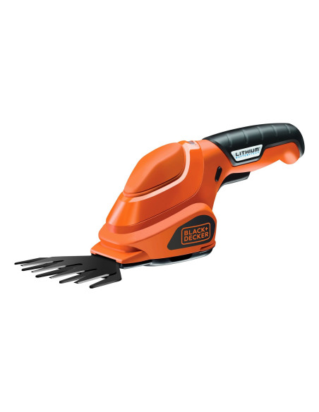 Black & Decker Gsl200 Akumulatorowe Nożyce Do Trawy 8 Cm Czarny, Pomarańczowy Lit 3,6 V