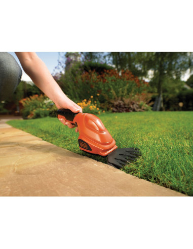 Black & Decker Gsl200 Akumulatorowe Nożyce Do Trawy 8 Cm Czarny, Pomarańczowy Lit 3,6 V