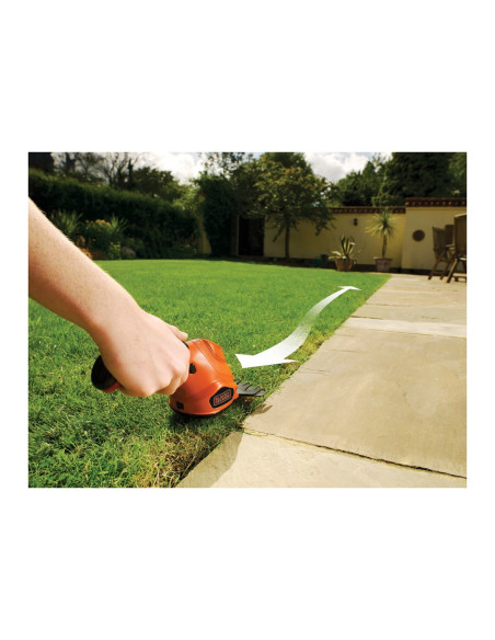Black & Decker Gsl200 Akumulatorowe Nożyce Do Trawy 8 Cm Czarny, Pomarańczowy Lit 3,6 V