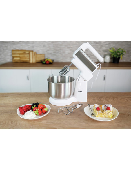 Unold Blender Ręczny Z Misą Miksującą Hannah Biały Srebrny (78720)