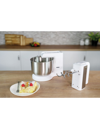 Unold Blender Ręczny Z Misą Miksującą Hannah Biały Srebrny (78720)