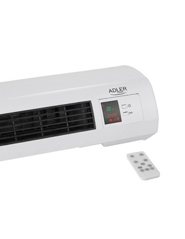 Termowentylator Adler Ad 7714 (2000W  Kolor Biały)