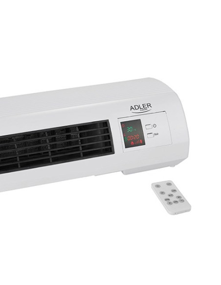 Termowentylator Adler Ad 7714 (2000W  Kolor Biały)
