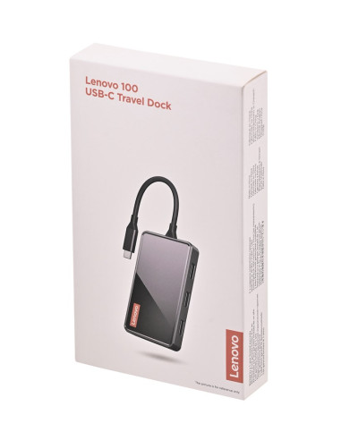 Lenovo 100 Usb-C Travel Dock (Gx91M73945)