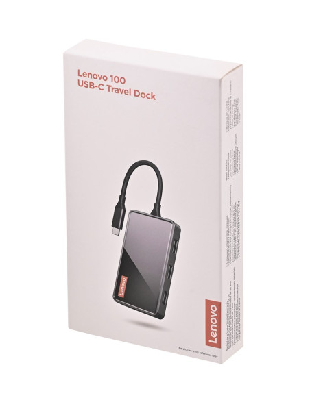 Lenovo 100 Usb-C Travel Dock (Gx91M73945)