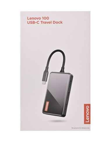 Lenovo 100 Usb-C Travel Dock (Gx91M73945)