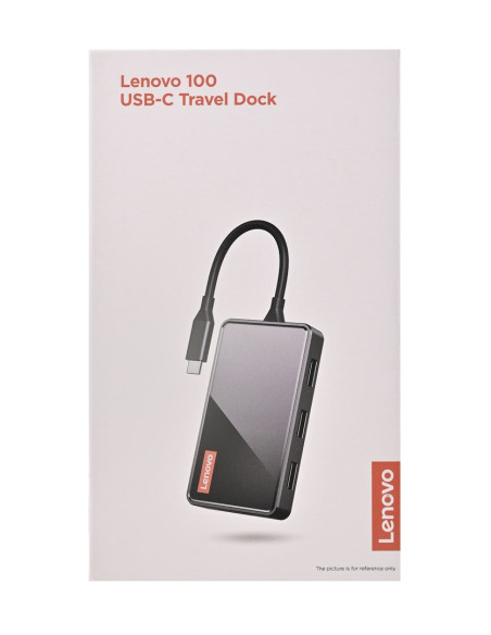 Lenovo 100 Usb-C Travel Dock (Gx91M73945)