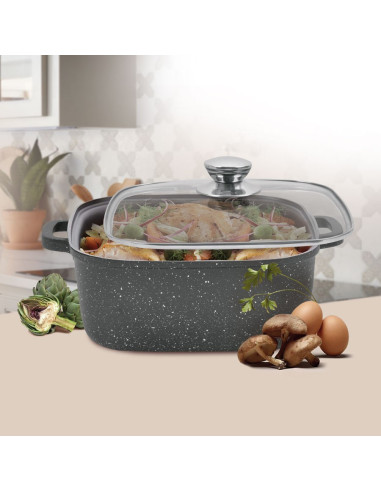 Garnek Z Pokrywką 28 Cm, 8,0 L Mr-2828 Maestro