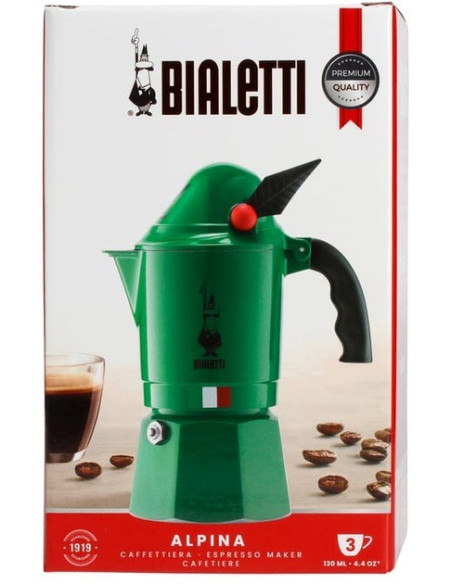 Bialetti Kawiarka Moka Express Alpina 3Tz