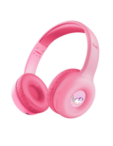 Słuchawki Trust Nouna Wireless Kids Pink
