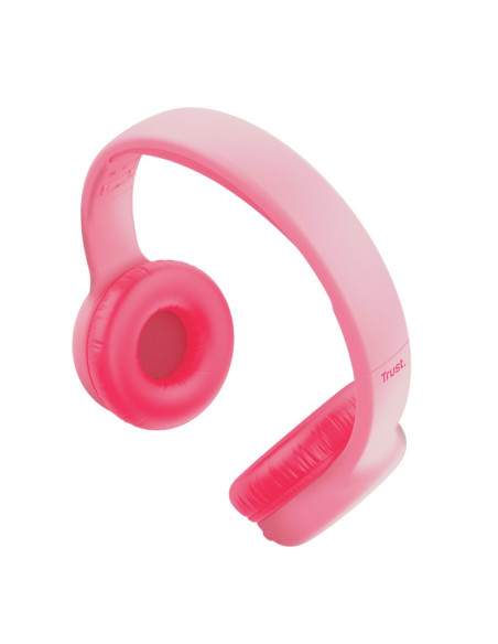 Słuchawki Trust Nouna Wireless Kids Pink