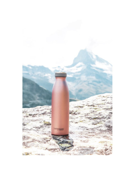 Termobutelka 500 Ml Thermocafé Thermos - Różowo-Złoty