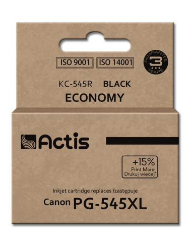 Actis Kc-545R Tusz (Zamiennik Canon Pg-545Xl  Standard  15 Ml  Czarny)