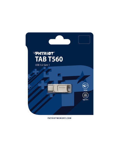 Patriot Flashdrive Tab T560 256Gb Dual Usb 120Mbs