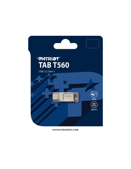 Patriot Flashdrive Tab T560 256Gb Dual Usb 120Mbs