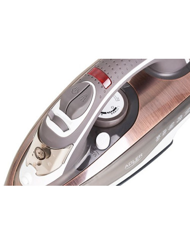 Żelazko Parowe Adler Ad 5030 (3000W  Kolor Szary)